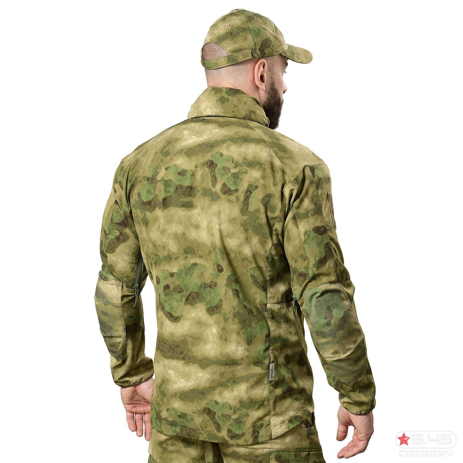 Анатомический крой куртки позволит пользователю чувствовать себя комфортно как при динамике, так и при статическом положении.
